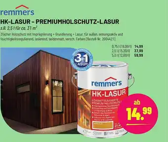 Leitermann Baumarkt Remmers hk-lasur Angebot