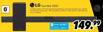 MEDIMAX LG Soundbar DSN5 Angebot