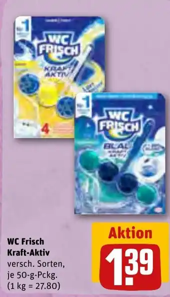 REWE WC Frisch Kraft Aktiv 50g Angebot