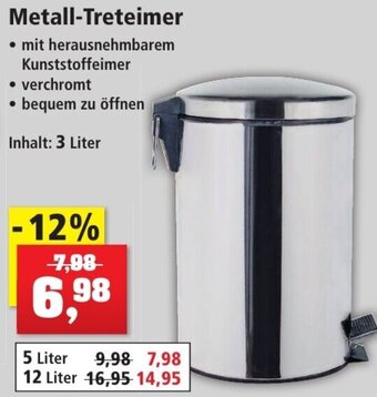 Thomas Philipps Metall Treteimer Angebot