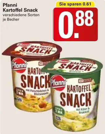 WEZ Pfanni Kartoffel Snack Angebot