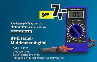 Conrad Basetech bt-11 hand-multimeter digital Angebot