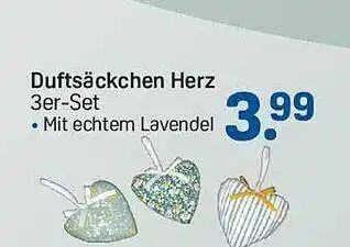 Rossmann Duftsäckchen herz Angebot