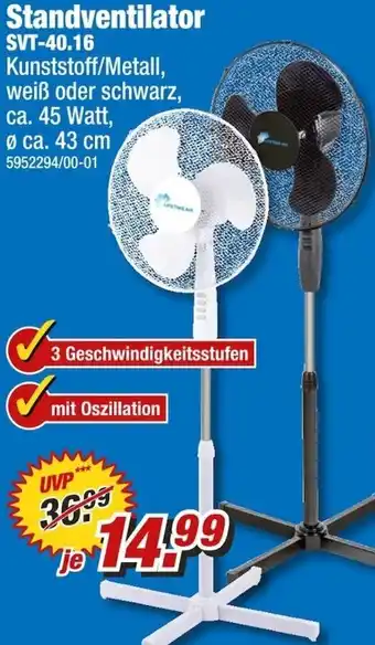 Poco WKM Standventilator SVT-40.16 Angebot