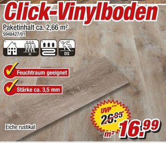 Poco Click Vinylboden Angebot