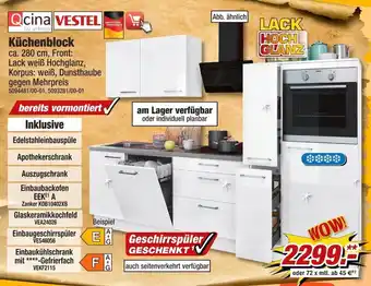 Poco Qcina/Vestel Küchenblock Angebot