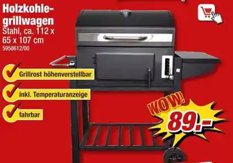 Poco Holzkohlegrillwagen Angebot