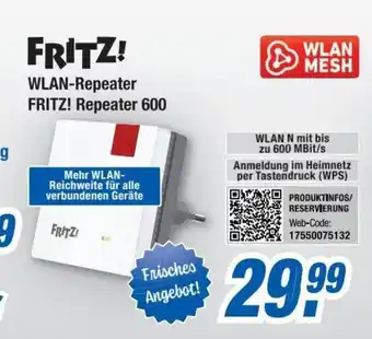 Expert Bening Fritz!WLAN-Repeater 600 Angebot