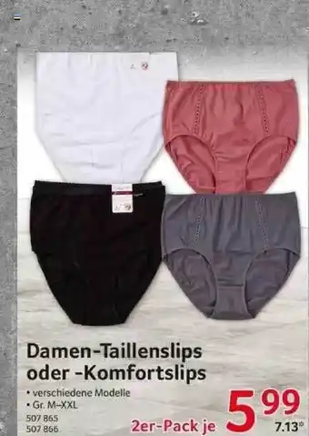 Selgros Damen-taillenslips oder komfortslips Angebot