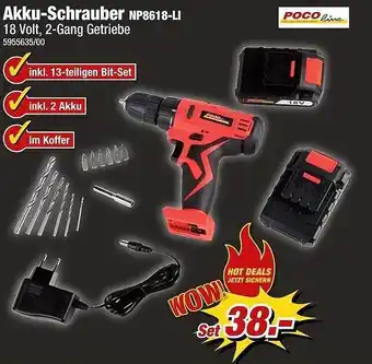 Poco Akkuschrauber Angebot