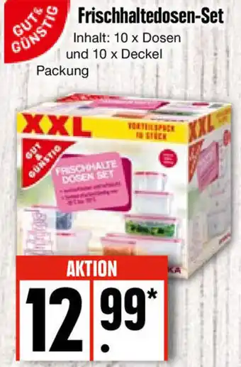 Edeka Gut & Günstig Frischhaltedosen Set Angebot