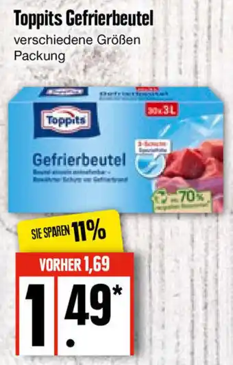 Edeka Toppits Gefrierbeutel Angebot