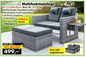 Norma Garten & Freizeit Multifunktionsliege Angebot