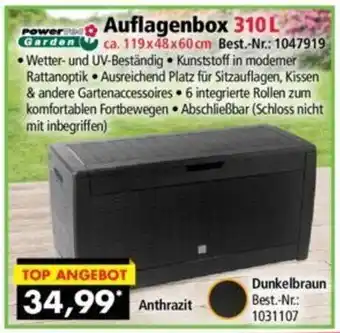 Norma Powertec Garden Auflagenbox 310 L Angebot