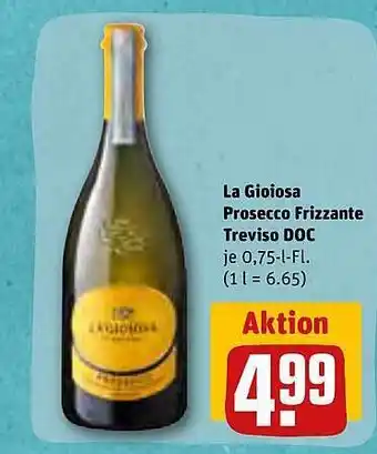 REWE Kaufpark La gioiosa prosecco frizzante treviso doc Angebot