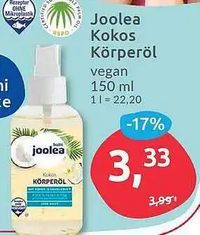 Budni Joolea kokos köpreröl Angebot