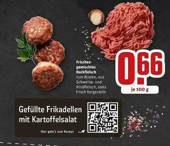 REWE Frisches gemischtes hackfleisch Angebot