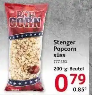 Selgros Stenger popcorn süss Angebot