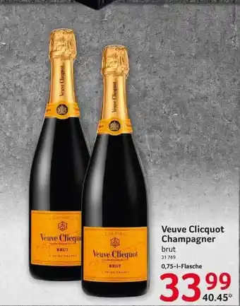 Selgros Veuve clicquot champagner Angebot