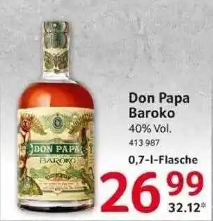 Selgros Don papa baroko Angebot