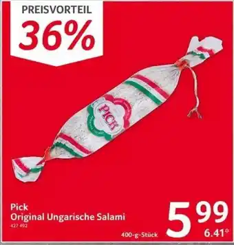 Selgros Pick original ungarische salami Angebot