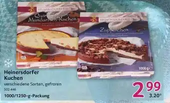 Selgros Heinersdorfer kuchen Angebot