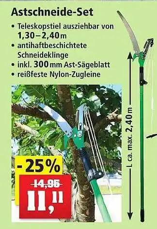 Thomas Philipps Astschneide-set Angebot