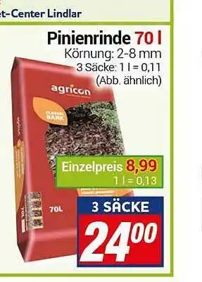 CENTERSHOP Pinienrinde 70l Angebot