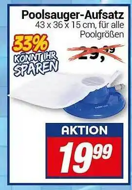 CENTERSHOP Poolsauger-aufsatz Angebot