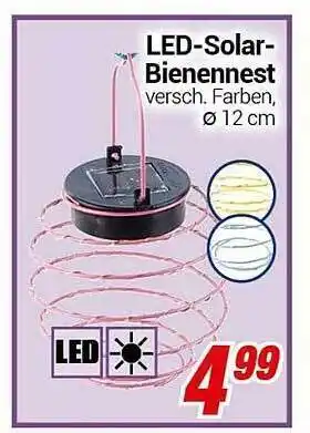 CENTERSHOP Led-solar-bienennest Angebot