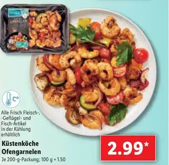 Lidl Küstenköche Ofengarnelen Angebot