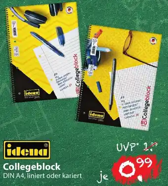 Famila Nord Ost idena Collegeblock DIN A4 Angebot