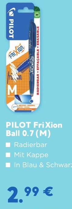 Famila Nord Ost Pilot Frixion Ball 0.7 (M) Angebot