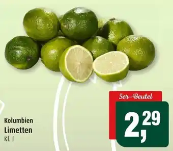 Markant Kolumbien Limetten Angebot