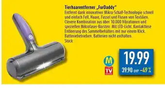 diska Tierhaarentferner FurDaddy Angebot