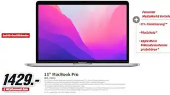 MediaMarkt Apple MacBook Pro 13" Angebot