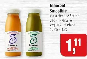 Markant Innocent Smoothie 250 ml Flasche Angebot