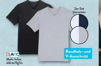 Aldi Nord Herren unterzieh-t-shirts 2er Angebot