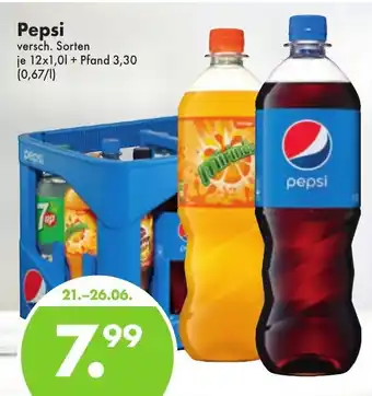 Trink und Spare Pepsi 12x1,0L Angebot