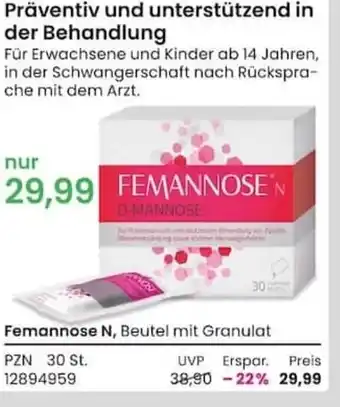 REWE City Femannose N, Beutel mit Granulat Angebot