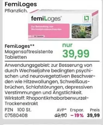 REWE City FemiLoges Angebot