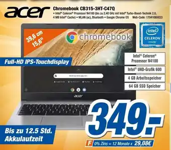 Expert Acer Chromebook CB315-3HT-C47Q Angebot