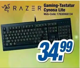 Expert Razer Gaming Tastatur Cynosa Lite Angebot