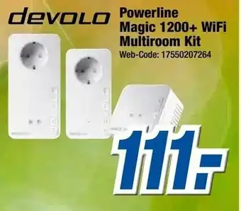 Expert Devolo Powerline Magic 1200+WiFi Multiroom Kit Angebot