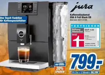 Expert jura Kaffeevollautomat ENA 8 Full Black EB Angebot