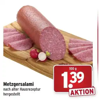 Wasgau Metzgersalami 100g Angebot