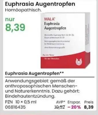 REWE City Euphrasia Augentropfen Angebot