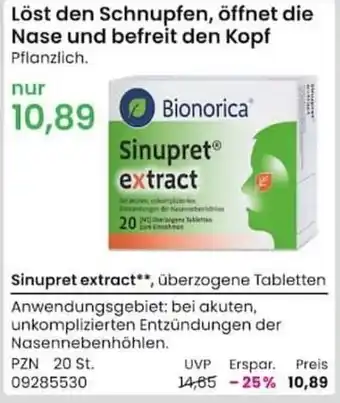 REWE City Sinupret extract Angebot