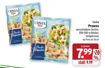 Wasgau Costa Prawns 250/300g Beutel Angebot