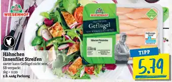 NP Discount Wiesenhof Hähnchen Innenfilet Streifen 446g Angebot